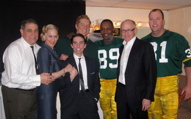 New York Jets Owner Woody Johnson and the cast.